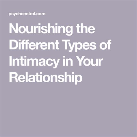 coupleintimacy|4 Types of Intimacy and How to Cultivate Them